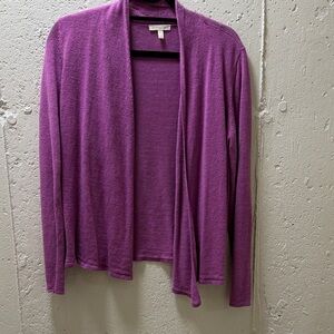 Eileen Fisher Vibrant Purple Women's Cardigan